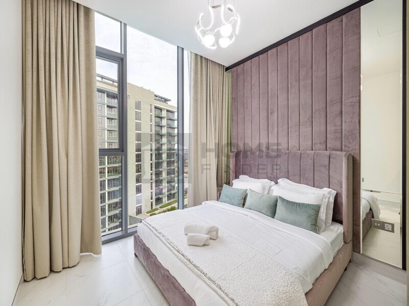 Apartment for Rent in Residence 12 - District One, Dubai - Luxurious Living |Full Lagoon View|Fully Furnished at 200000 AED